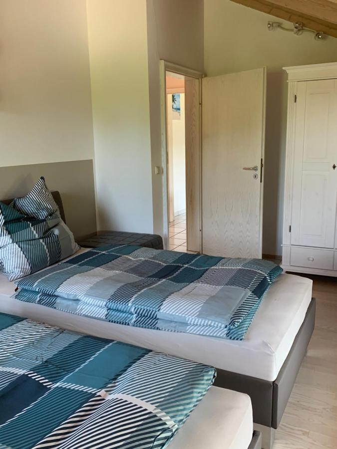 Alpenblick Nahe München mit Outdoor Whirlpool - 21 Min von München mit Zug Assling Exterior foto