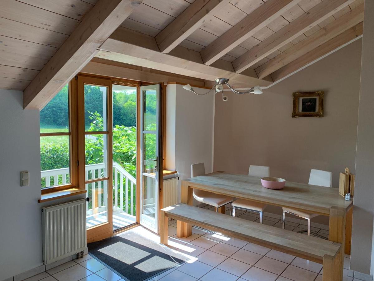 Alpenblick Nahe München mit Outdoor Whirlpool - 21 Min von München mit Zug Assling Exterior foto